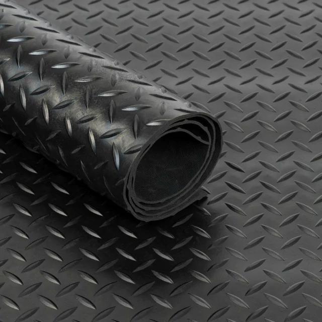 Piso de goma - Semilla - Negro