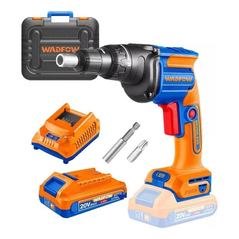 Atornillador Inalámbrico Wadfow 20v Brushless + Bateria
