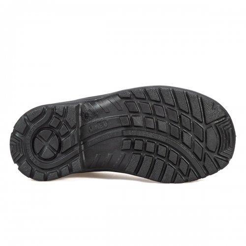 OMBU Zapato cuero flor planta PU c/puntera  acero