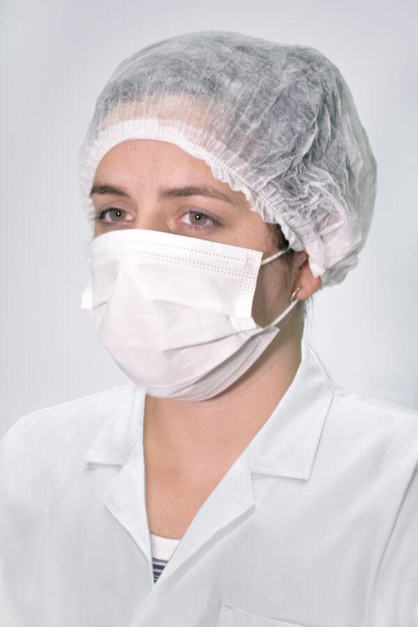 Barbijo Tipo Mascarilla Tricapa Desechable Con Elásticos de Sujeción